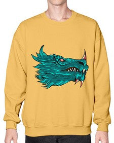 dragon 186# - dragon- Sweatshirt - Crew