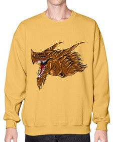 dragon 187# - dragon- Sweatshirt - Crew