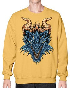 dragon 189# - dragon- Sweatshirt - Crew