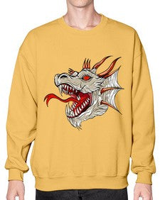 dragon 191# - dragon- Sweatshirt - Crew