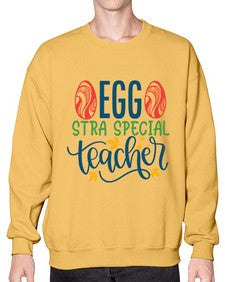 egg stra special teacher Style 134# - teacher- Sweatshirt - Crew