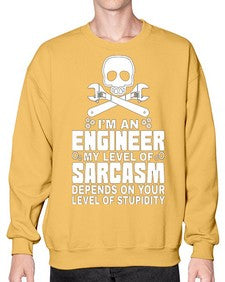 engineers sarcasm 772# - engineer- Sweatshirt - Crew