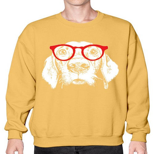 glass dog 145# - dogs- Sweatshirt - Crew