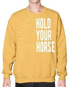 hold your horse Style 5# - horse- Sweatshirt - Crew