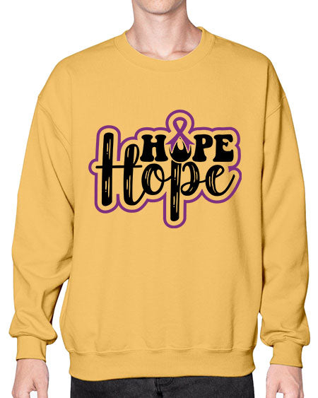hope 164# - alzheimers- Sweatshirt - Crew