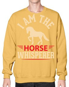 i am the horse whisperer Style 3# - horse- Sweatshirt - Crew