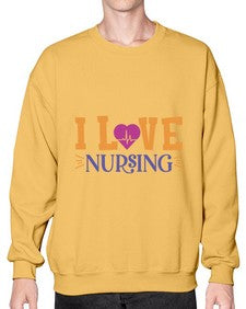 i love nursing Style 894# - nurse- Sweatshirt - Crew