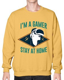 im gamer stay at home 119# - video games- Sweatshirt - Crew
