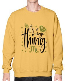 its a Virgo thing 274# - virgo- Sweatshirt - Crew