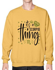 its a scorpio thing 262# - scorpio- Sweatshirt - Crew