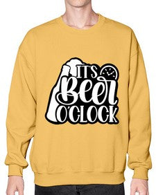 its beer oclock 1227# - beer- Sweatshirt - Crew