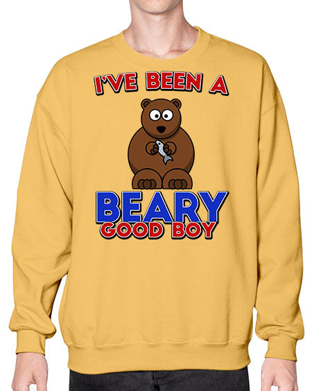 ive been a beary good boy 153# - bears - animals- Sweatshirt - Crew