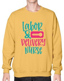 labor belivery nurse Style 265# - nurse- Sweatshirt - Crew