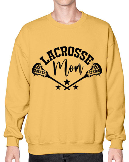 lacrosse mom 9# - lacrosse- Sweatshirt - Crew