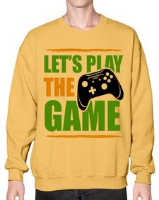 lets play the game 136# - video games- Sweatshirt - Crew
