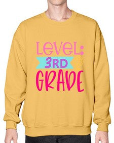 level third grade one hundred 465# - third grade- Sweatshirt - Crew