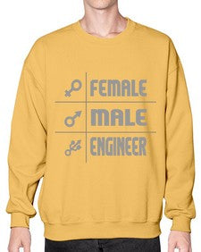 male female engineer 1084# - engineer- Sweatshirt - Crew