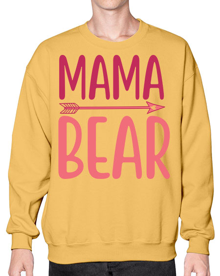 mama bear 181# - bears - animals- Sweatshirt - Crew