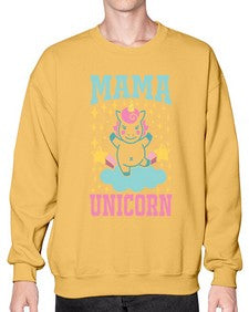mama unicorn 294# - unicorn- Sweatshirt - Crew
