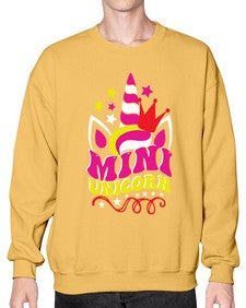 mini unicorn 307# - unicorn- Sweatshirt - Crew