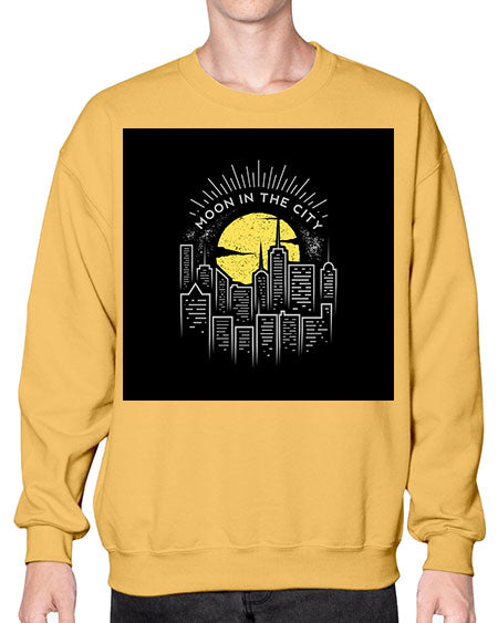 mooninthecity 2# - moon- Sweatshirt - Crew