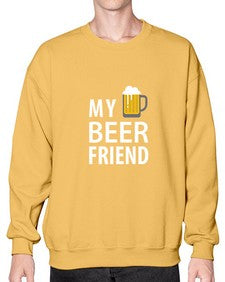 my beer friend 1409# - beer- Sweatshirt - Crew