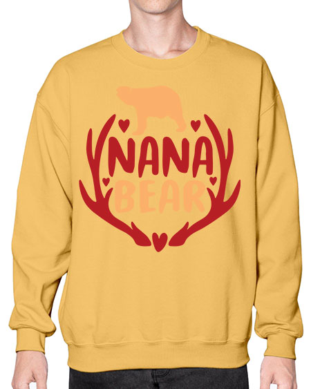 nana bear 195# - bears - animals- Sweatshirt - Crew