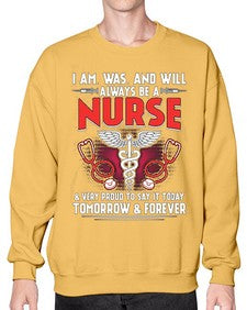 nurse tomorrow and forever 1205# - nurse- Sweatshirt - Crew