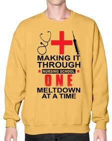 nurse tshirt png 1221# - nurse- Sweatshirt - Crew