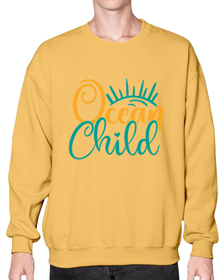 ocean child Style 87# - summer- Sweatshirt - Crew