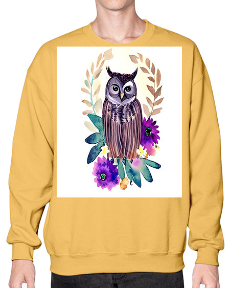 owl 17# - owl- Sweatshirt - Crew