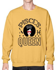 pisces queen 380# - pisces- Sweatshirt - Crew