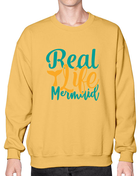 real life mermaid Style 80# - summer- Sweatshirt - Crew