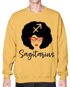 sagitarius 396# - sagittarius- Sweatshirt - Crew