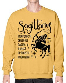 sagittarius 397# - sagittarius- Sweatshirt - Crew