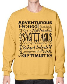 sagittarius 571# - sagittarius- Sweatshirt - Crew