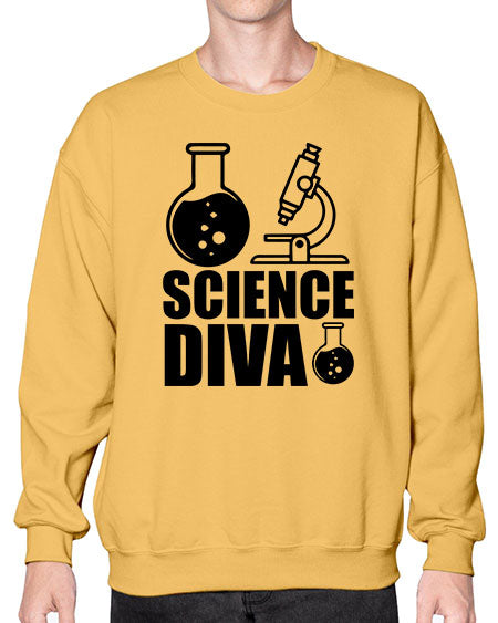science diva 126# - general science- Sweatshirt - Crew