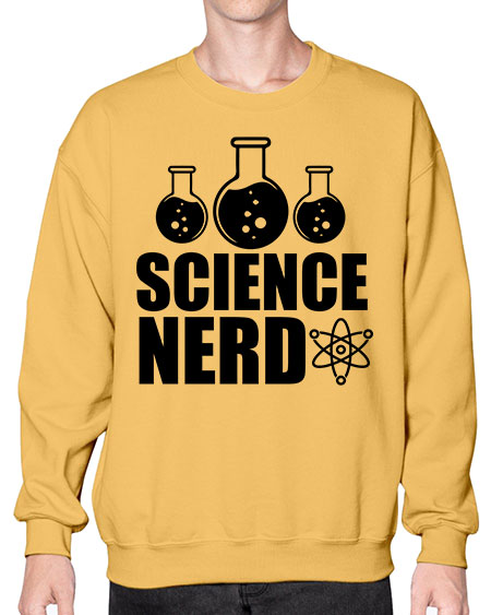 science nerd 62# - general science- Sweatshirt - Crew