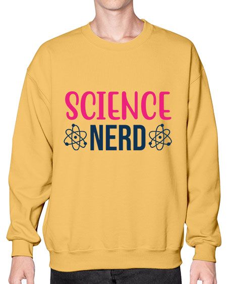 science nerd 65# - general science- Sweatshirt - Crew