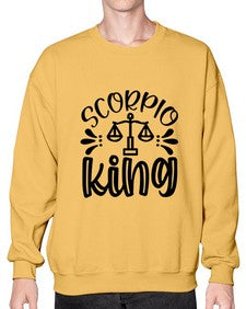 scorpio king 444# - scorpio- Sweatshirt - Crew