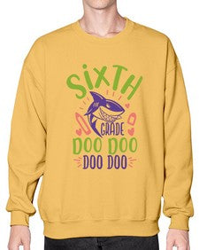 sixth grade doo doo 875# - sixth grade- Sweatshirt - Crew
