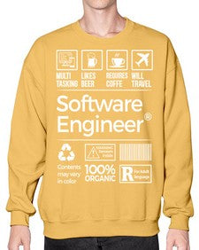 software engineer 1409# - engineer- Sweatshirt - Crew