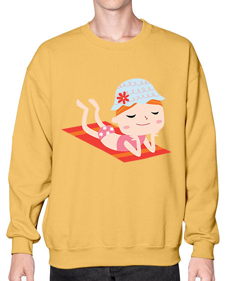 summer characters 59# - summer- Sweatshirt - Crew