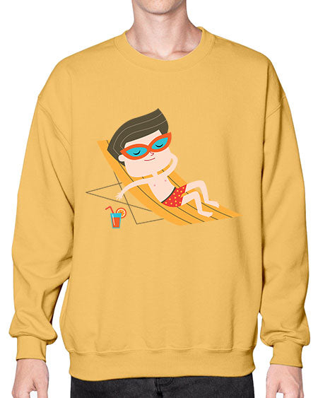 summer characters 62# - summer- Sweatshirt - Crew