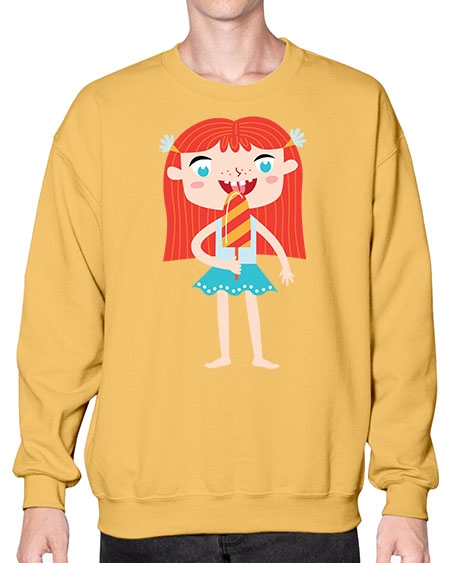 summer characters 64# - summer- Sweatshirt - Crew