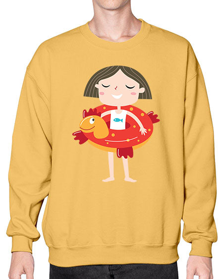 summer characters 67# - summer- Sweatshirt - Crew