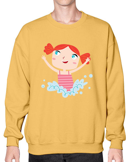 summer characters 73# - summer- Sweatshirt - Crew