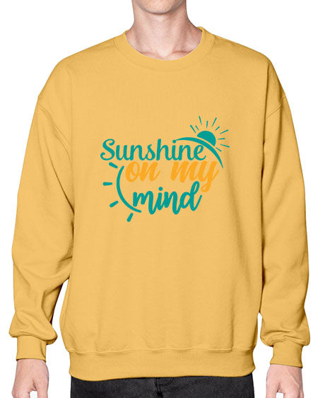 sunshine on my mind Style 72# - summer- Sweatshirt - Crew