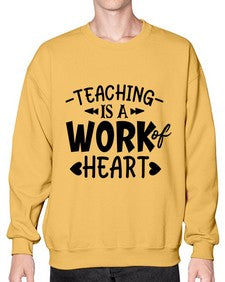 teaching it a work of heart Style 405# - teacher- Sweatshirt - Crew