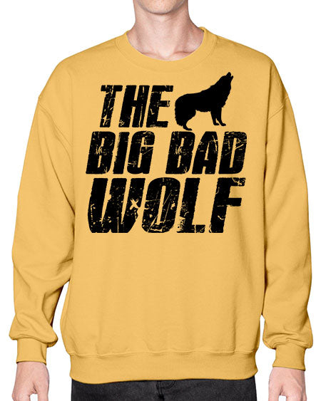 the big bad wolf - wolf- Sweatshirt - Crew